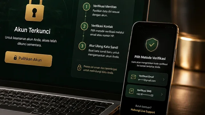 Langkah yang Perlu Dilakukan ketika Akun Terkunci